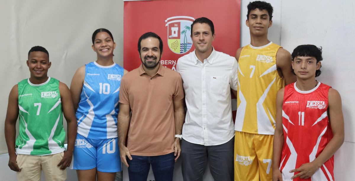 Se enciende la pasión del baloncesto: Gobernación da  inicio al torneo 'Encesta Atlántico'