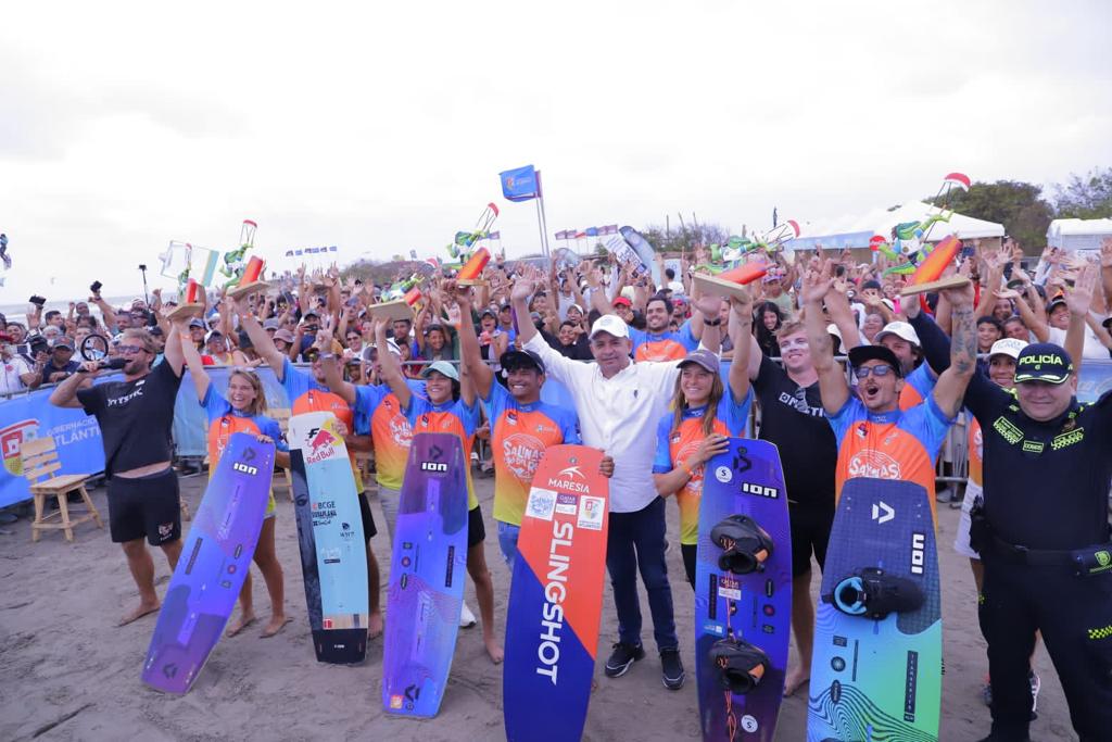 "Volamos alto en el Atlántico con el Mundial de Kitesurf 2023, el éxito fue total": Elsa Noguera