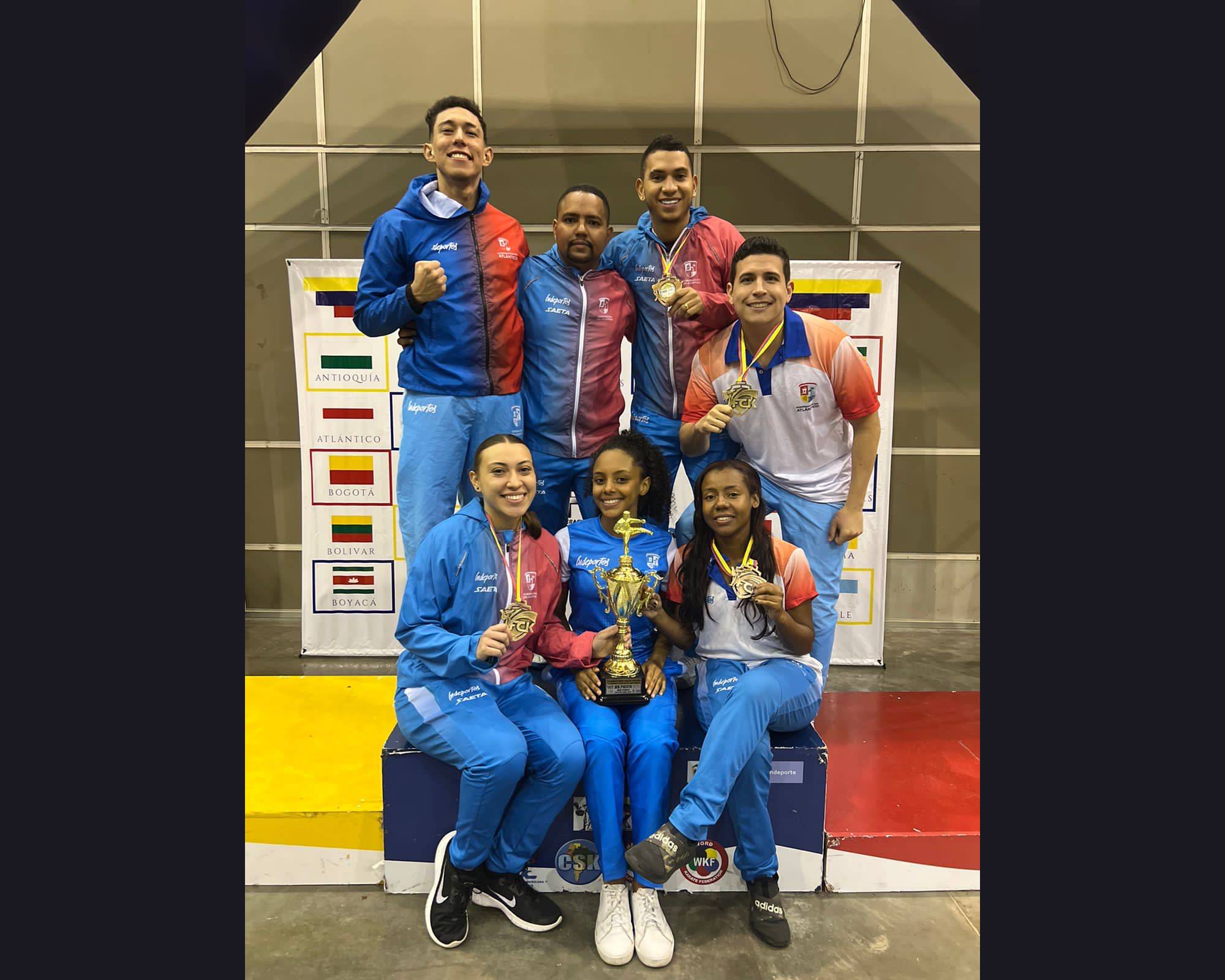 ¡Deportistas  del Atlántico  brillan a nivel nacional, al ganar 28 medallas durante el fin de semana!