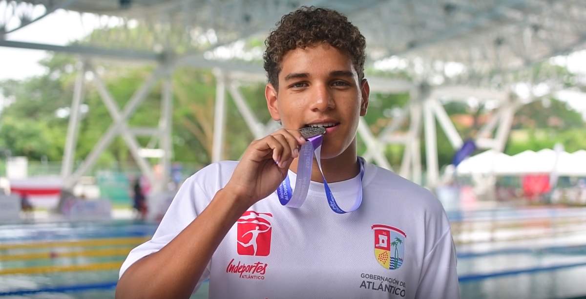 Natación y patinaje entregan las primeras medallas al Atlántico en la final de los Juegos Intercolegiados Nacionales 2024