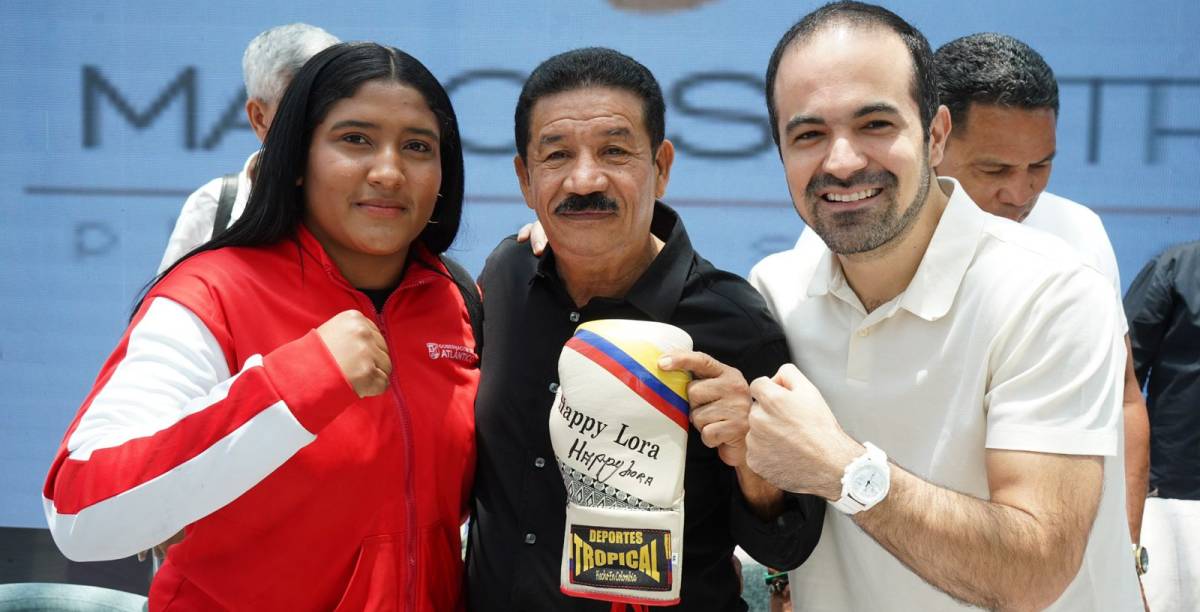 Gobernación del Atlántico se une a la conmemoración de los 40 años del título mundial de boxeo de Miguel ‘Happy’ Lora