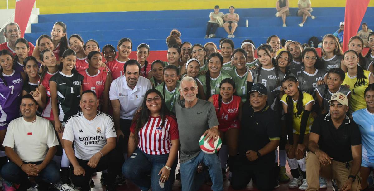 Las mujeres del Atlántico brillan en Galapa en la inauguración de Volea II