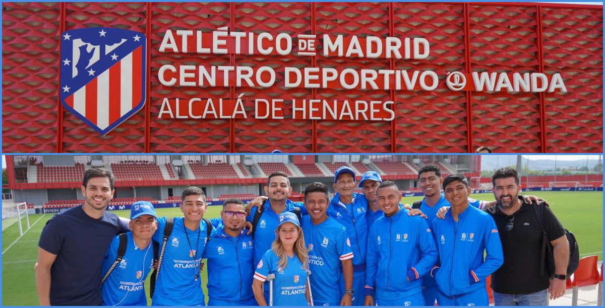 Entrenadores del Atlántico capacitados por 'Misión Fútbol' ya están en España