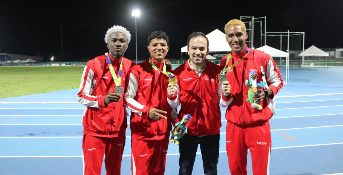 El atletismo se baña de oro en los Juegos Nacionales juveniles 