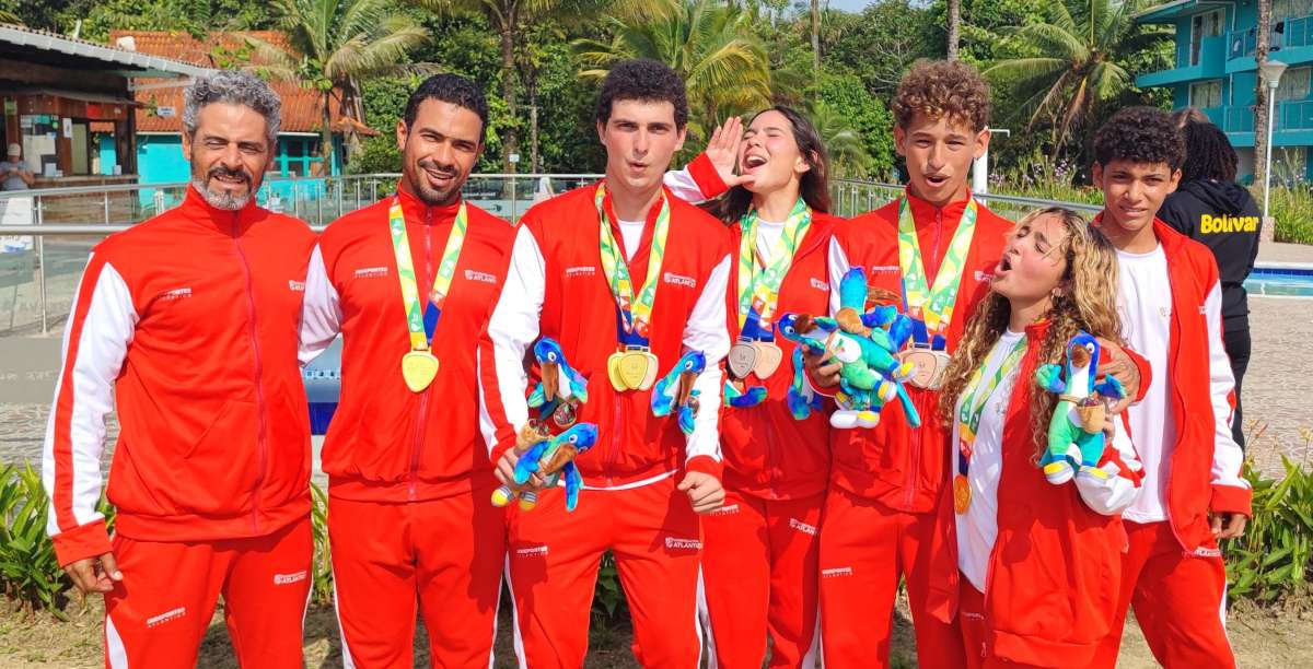 Felipe Marthe  y Francesca Arévalo se bañan de oro  en los Juegos Nacionales de la Juventud 