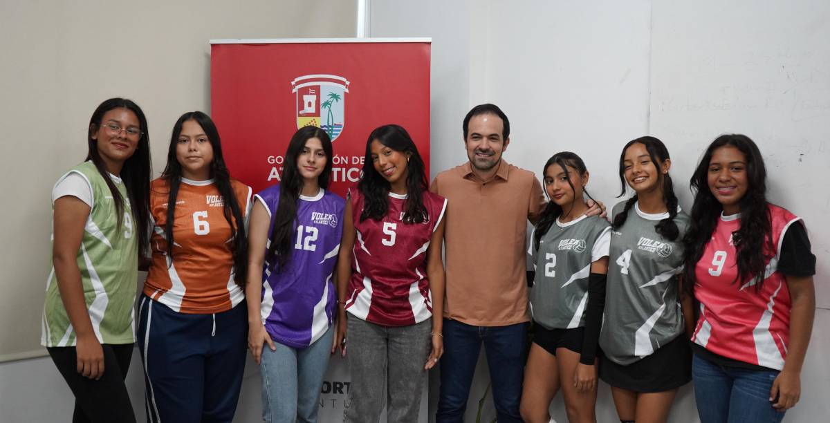 La Gobernación del Atlántico e Indeportes prenden la fiesta del voleibol femenino con Volea II