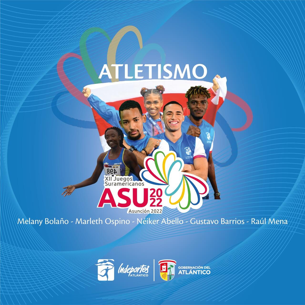 Atlántico  presente en los Juegos Sudamericanos de Asunción del Paraguay